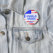 Kamala Harris 2024.Round Button, Standaard, 2¼ Inc Ronde Button 5,7 Cm (In situ)