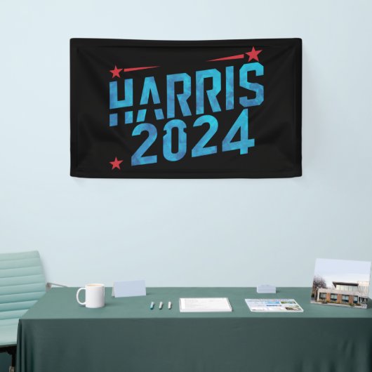 Kamala Harris 2024 Spandoek (Beurs)