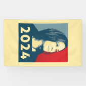 Kamala Harris 2024 Spandoek (Horizontaal)
