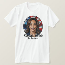 Kamala Harris 2024 Sterren en strepen T-shirt