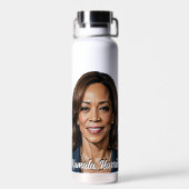 Kamala Harris 2024 Sterren en strepen Waterfles (Achterkant)