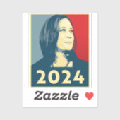 Kamala Harris 2024 Sticker (Vel)