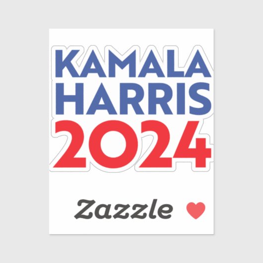 Kamala Harris 2024 Sticker (Vel)