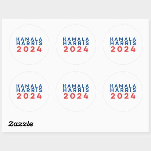Kamala Harris 2024 Sticker (Vel)