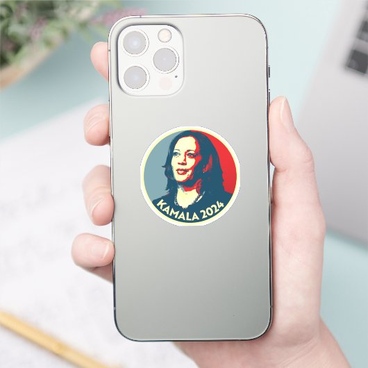 Kamala Harris 2024 Sticker (Telefoon)