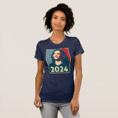 Kamala Harris 2024 T-shirt (Voorkant volledig)