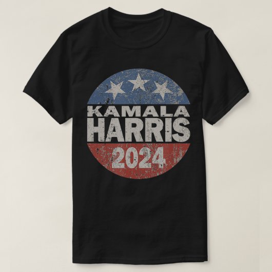 Kamala Harris 2024 T-shirt (Design voorkant)