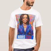 KAMALA HARRIS 2024 T-SHIRT (Voorkant)