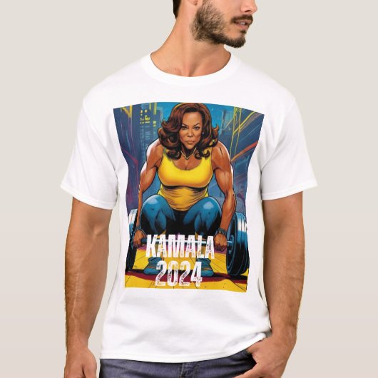 KAMALA HARRIS 2024 T-SHIRT (Voorkant)