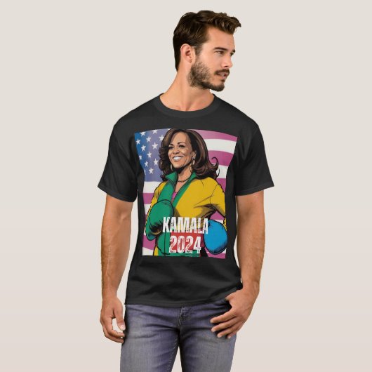 KAMALA HARRIS 2024 T-SHIRT (Voorkant volledig)
