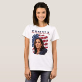 Kamala Harris 2024 T-shirt (Voorkant volledig)