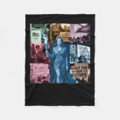 Kamala Harris 2024 Tour In Mijn Stemtijdperk Mevro Fleece Deken (Voorkant)