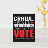 Kamala Harris 2024 Verkiezing Anti Trump Kaart (Gele Bloem)