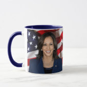Kamala Harris 2024 Verkiezing Cool Collectible Fot Mok (Links)