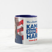 Kamala Harris 2024 Verkiezing Cool Collectible Fot Mok (Midden)