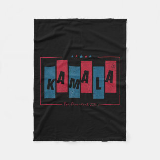 Kamala Harris 2024 vernietigt de GL-plafondtank Fleece Deken