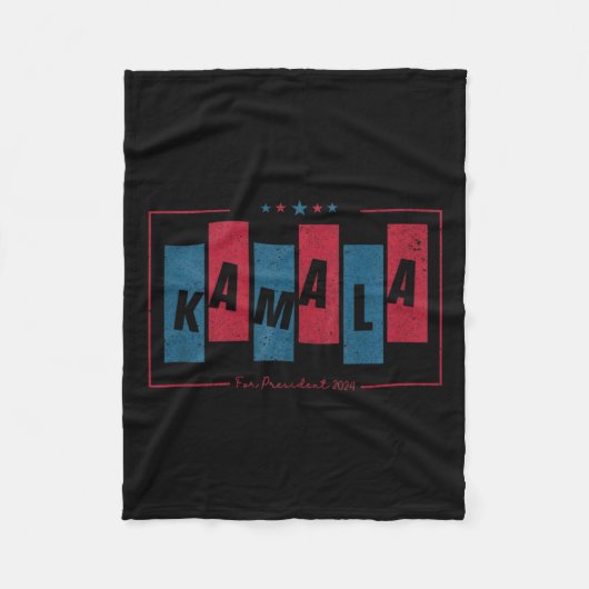 Kamala Harris 2024 vernietigt de GL-plafondtank Fleece Deken (Voorkant)