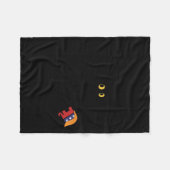 Kamala Harris 2024 Victory Black Cat vs Elephant T Fleece Deken (Voorkant (Horizontaal))