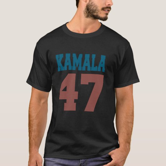 KAMALA HARRIS 2024 voor 47e President T-shirt (Voorkant)