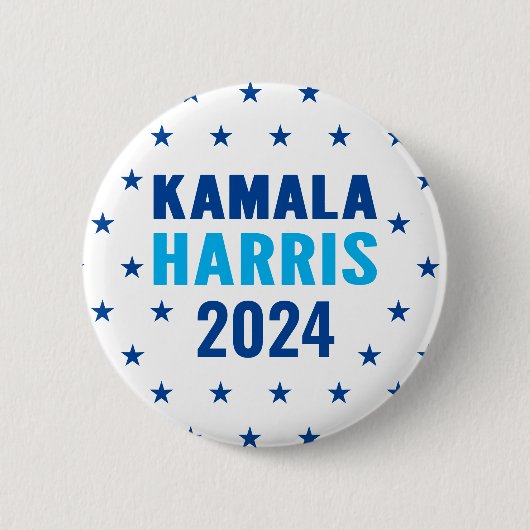 Kamala Harris 2024 voor de Button van Presidenten (Voorkant)