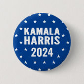 Kamala Harris 2024 voor de Button van Presidenten (Voorkant)