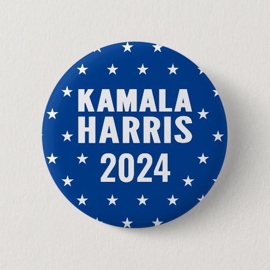 Kamala Harris 2024 voor de Button van Presidenten (Voorkant)