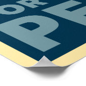 Kamala Harris 2024 voor de mensen hopen Poster (Hoek)