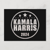 Kamala Harris 2024 voor President Briefkaart (Voorkant)