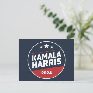 Kamala Harris 2024 voor President Briefkaart