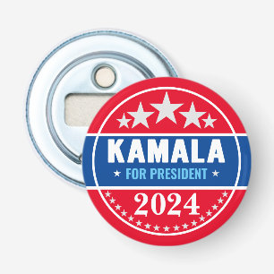Kamala Harris 2024 voor President Button Flesopener