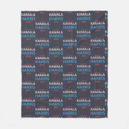 Kamala Harris 2024 voor President Fleece Deken