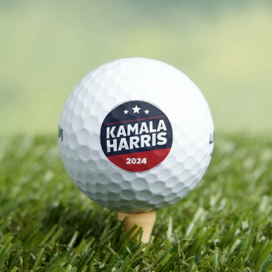 Kamala Harris 2024 voor President Golfballen (Insitu Shirt)