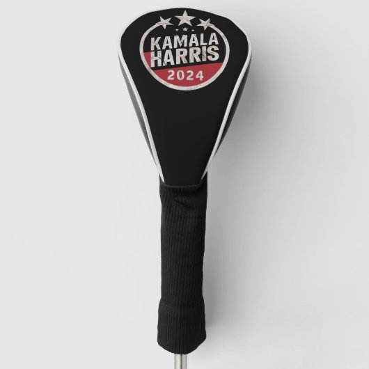 Kamala Harris 2024 voor President Golfheadcover (Voorkant)