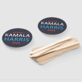 Kamala Harris 2024 voor President Handwaaier (Niet-gemonteerd)