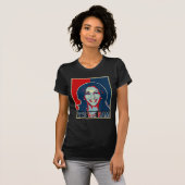 Kamala Harris 2024 voor President Ja We Kam Madam T-shirt (Voorkant volledig)