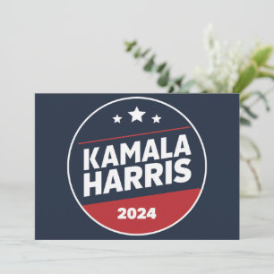 Kamala Harris 2024 voor President Kaart
