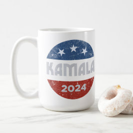 Kamala Harris 2024 voor President Koffiemok