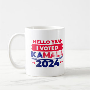 Kamala Harris 2024 voor President Koffiemok