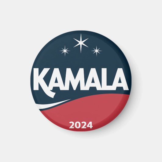  Kamala Harris 2024 voor President Magneet (Voorkant)