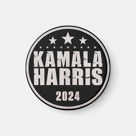 Kamala Harris 2024 voor President Magneet (Voorkant)