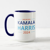 Kamala Harris 2024 voor President Mok (Links)