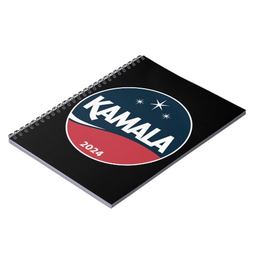  Kamala Harris 2024 voor President Notitieboek (Linkerzijde)