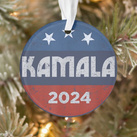 Kamala Harris 2024 voor President Ornament (Boom)