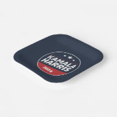 Kamala Harris 2024 voor President Papieren Bordje (Gebogen)