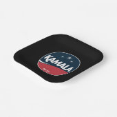  Kamala Harris 2024 voor President Papieren Bordje (Gebogen)