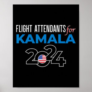 Kamala Harris 2024 voor President Poster