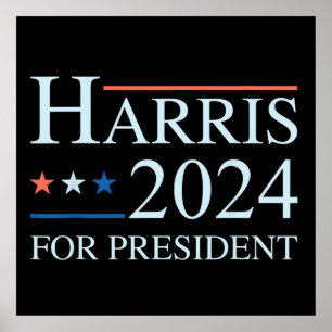 Kamala Harris 2024 voor President Poster