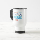 Kamala Harris 2024 voor President Reisbeker (Voorkant links)