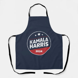 Kamala Harris 2024 Voor President Retro Verkiezing Schort