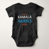 Kamala Harris 2024 voor President Romper (Achterkant)